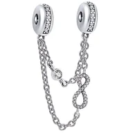 Charmsy - Charms do Pandora - CHARMS ZABEZPIECZENIE NIESKOŃCZONOŚĆ - miniaturka - grafika 1