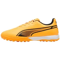 Piłka nożna - Buty piłkarskie Puma King Match Tt M 107260 05 pomarańczowe - miniaturka - grafika 1