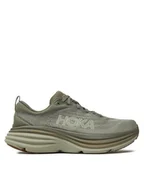 Buty sportowe męskie - Hoka Buty Bondi 8 1123202 Khaki - miniaturka - grafika 1
