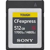 Karty pamięci - Karta pamięci Sony CFexpress B 512GB CEB-G - miniaturka - grafika 1