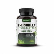 Suplementy naturalne - PharmoVit Chlorella Dark-Green Pure 100% 500 tabletek - miniaturka - grafika 1