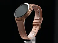 Smartwatch - GlacierX Polaris Gold + Pasek mediolański Różowy - miniaturka - grafika 1