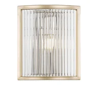 Lampy ścienne - Zuma Line W0528-01A-V6AC - Kinkiet SERGIO 1xE14/60W/230V złoty - miniaturka - grafika 1