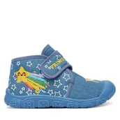 Buty dla dziewczynek - Kapcie Primigi AVANT-8949111 Niebieski - miniaturka - grafika 1