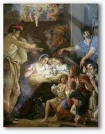 Ikony i obrazy sakralne - Boże Narodzenie, nowoczesny obraz religijny plexi - miniaturka - grafika 1