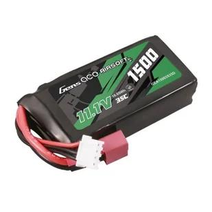 Akumulator Gens ace 35C 1500mAh 3S1P 11.1V Airsoft Gun Lipo z konektorem T Plug - Akcesoria i części modelarskie - miniaturka - grafika 1