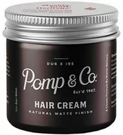 Kosmetyki do stylizacji włosów - POMP & CO. Matowa pasta do włosów HAIR CREAM Pomp & Co 60ml - miniaturka - grafika 1