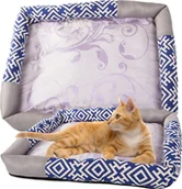 Legowiska dla kotów - Verk Legowisko dla kota do spania mata drapak kojec l Legowisko dla kota do spania mata drapak kojec l - miniaturka - grafika 1