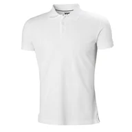 Koszulki męskie - Męska Koszulka HELLY HANSEN CREW POLO 34004_001 – Biały - miniaturka - grafika 1