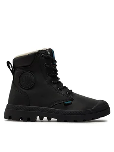Palladium Trapery Pampa Sport Cuff WPS 72992-001-M Czarny - Botki damskie - miniaturka - grafika 1
