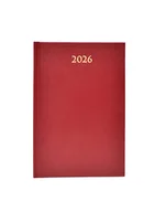 Kalendarze - Kalendarz TERMINARZ A5 dzienny 2026 bordo 2026 - miniaturka - grafika 1