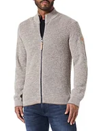 Kurtki męskie - camel active Męska kurtka z dzianiny 409525/8K08, drewno, M - miniaturka - grafika 1