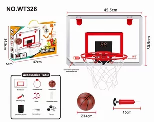 Zestaw do koszykówki - Sport i wypoczynek - miniaturka - grafika 1