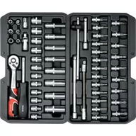 Zestawy narzędziowe - YATO Zestaw Narzędziowy 1/4"" 56CZ. - miniaturka - grafika 1