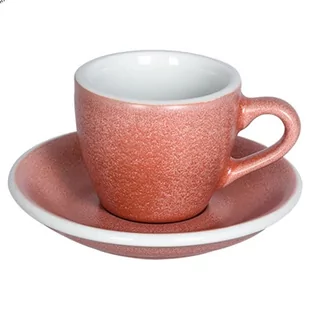 Filiżanka Loveramics Egg do Espresso 80 ml - Cinnabar/Czerwono-Pomarańczowy - Filiżanki - miniaturka - grafika 1