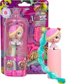 Figurki dla dzieci - VIP PETS MINI FANS BOW POWER S5 LALKA PIESEK FIGURKA Długie Włosy CHLOE - miniaturka - grafika 1