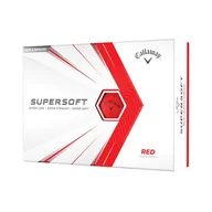 Golf - Matowe piłki golfowe CALLAWAY SUPERSOFT (czerwone) - miniaturka - grafika 1