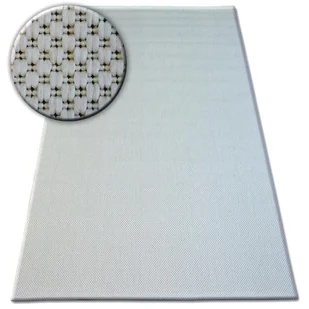 Dywan Płaskotkany Juta 80x150 Gładki krem #B379 - Dywany dla dzieci - miniaturka - grafika 1