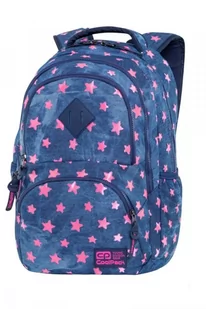 CoolPack Plecak Młodzieżowy Dart PINK STARS - Plecaki szkolne i tornistry - miniaturka - grafika 1