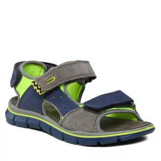 Buty dla chłopców - Sandały Primigi 3896133 D Bluette-Grey - grafika 1