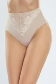 Komplety bielizny - Eldar Vena stringi z wysokim stanem Beżowe M - miniaturka - grafika 1