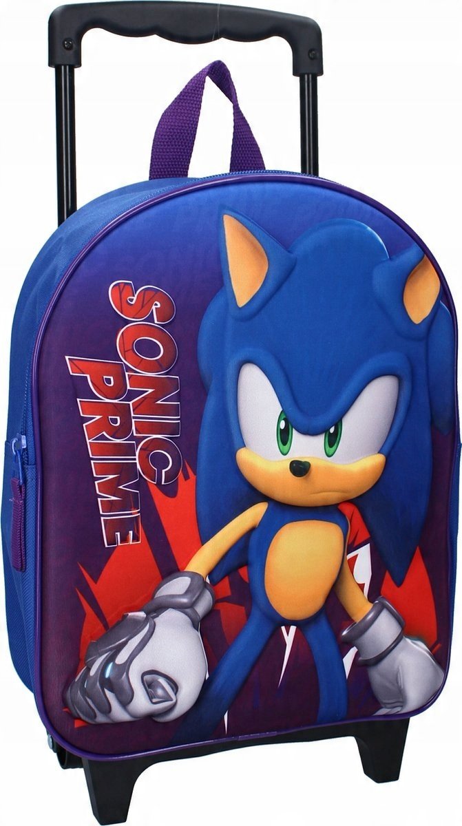 Sonic Plecak Walizka Dla Dzieci Podróżna Dziecka Kabinowa Bagaż Sonik