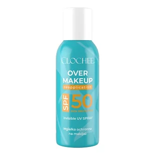 Clochee - Over Make Up Spray Spf50 - Invisible Spray - Clochee Mgiełka Do Twarzy Spf50 - Dla Kobiet - Kremy do twarzy z filtrem - miniaturka - grafika 1