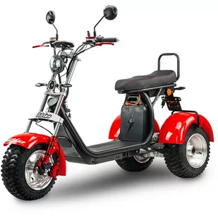 Skuter elektryczny BILI COCO SPORT TRÓJKOŁOWY 4000W -czerwony - Skutery - miniaturka - grafika 1