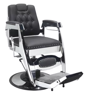 Fotel fryzjerski barberski hydrauliczny do salonu fryzjerskiego barber shop Barberking w 24H - Fotele fryzjerskie - miniaturka - grafika 1