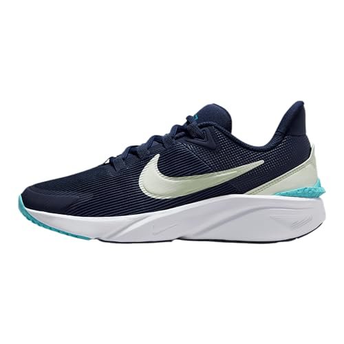 NIKE Star Runner 4 buty gimnastyczne unisex dla dzieci, Granatowy, 38 EU
