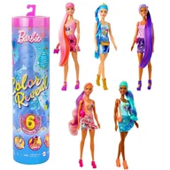 Lalki dla dziewczynek - Barbie Color Reveal - Lalka seria totalny dżins, niespodzianka - miniaturka - grafika 1