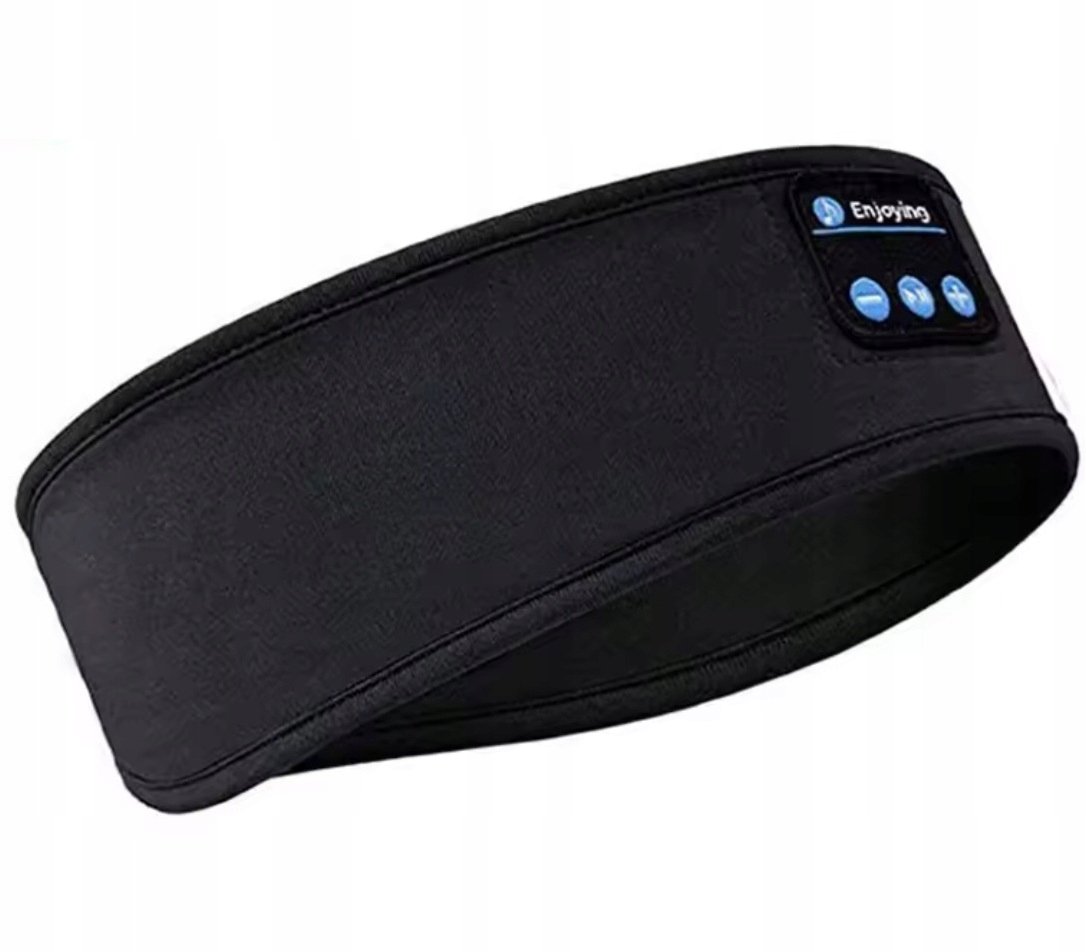 Opaska Na Oczy Na Uszy Słuchawki Bezprzewodowe Nauszne Na Głowę Bluetooth