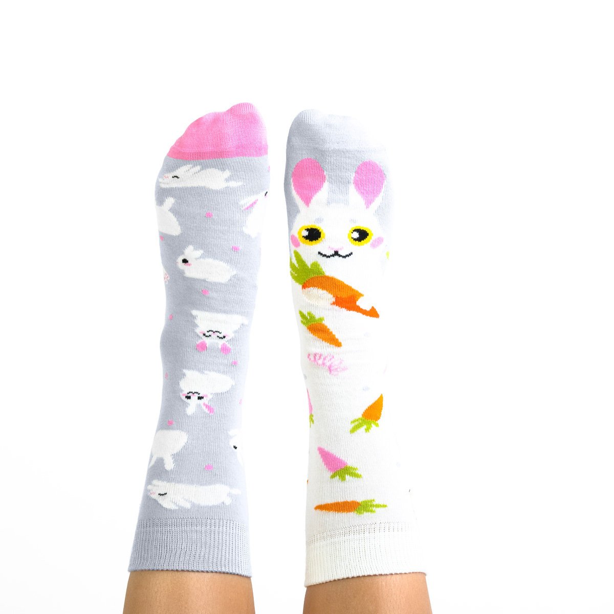 Kolorowe skarpetki damskie - Rabbit De Niro 36-39 - Skarpety bawełniane