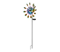 Lampy ogrodowe - Globo 36017 - LED Oświetlenie solarne LED/0,06W/3V IP44 páv - miniaturka - grafika 1