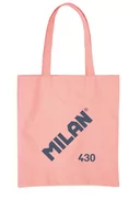 Torby i wózki na zakupy - Torba Tote Bag MILAN SERIA 1918 różowa - miniaturka - grafika 1