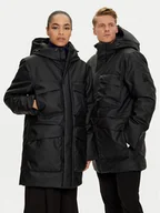 Kurtki damskie - Rains Kurtka zimowa Unisex Askim 15930 Czarny Regular Fit - miniaturka - grafika 1