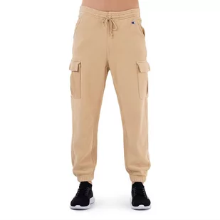 Spodnie Champion Elastic Cuff Cargo Pants 218645-MS039 - beżowe - Spodnie sportowe męskie - miniaturka - grafika 1