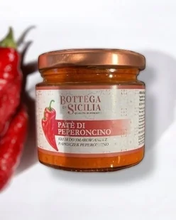 Włoski Krem Z Papryczek Peperoncino Bottega Di Sicilia - 190G - Słodkie kremy i masła - miniaturka - grafika 1