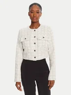 Kurtki damskie - Guess Kurtka przejściowa W5YN44 WHDB2 Biały Regular Fit - miniaturka - grafika 1