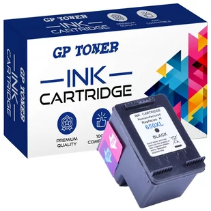 Tusz do HP 650XL 1515 2515 2645 3515 3545 4515 Czarny - Tusze oryginalne - miniaturka - grafika 1