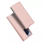 Portfele - Dux Ducis Skin Pro etui do Xiaomi 13 Lite pokrowiec z klapką portfel na kartę podstawka różowe - miniaturka - grafika 1