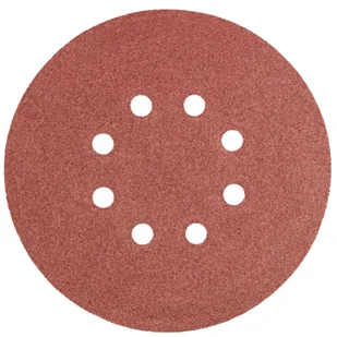 Krążki ścierne 150 mm, K100, 5 szt,, z 8 otworami GRAPHITE - Materiały ścierne - miniaturka - grafika 1