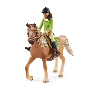 Schleich 42542 Sarah & Mystery Horse Club Figurki 0000045371 - Figurki dla dzieci - miniaturka - grafika 2