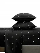 Pościel dla dzieci - Shein Komplet Pościeli Czarny W Serca 230Cm 1Eb - miniaturka - grafika 1