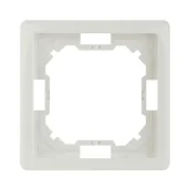 Wyłączniki światła i elektryczne - Kontakt Simon Ramka pojedyncza SIMON BASIC biały - miniaturka - grafika 1