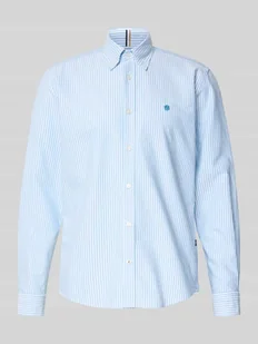 Koszula casualowa o kroju regular fit z czystej bawełny model ‘LIAM’ - Koszule męskie - miniaturka - grafika 1