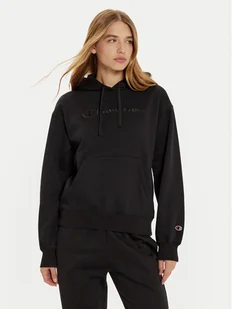 Champion Bluza 117581 Czarny Regular Fit - Bluzy damskie - miniaturka - grafika 1