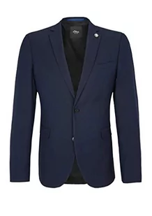 s.Oliver s.Oliver BLACK LABEL Wo męska marynarka do garnituru, ciemnoniebieski, 88 - Marynarki męskie - miniaturka - grafika 1