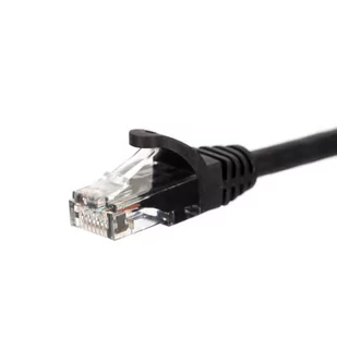 NETRACK RJ45 - RJ45 6 UTP 0.5 m Czarny 0.5 Patchcord - Kable miedziane - miniaturka - grafika 1