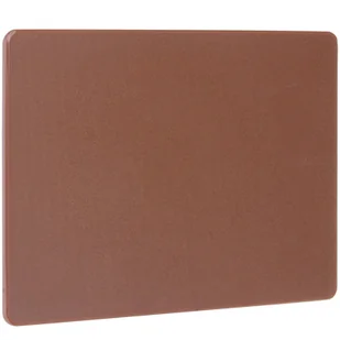 Deska kuchenna HACCP do mięsa wędlin GN 1/1 530 x 325 mm - brązowa - Deski do krojenia - miniaturka - grafika 1